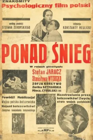 Plakat: Ponad śnieg