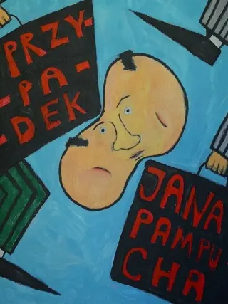 Plakat: Przypadek Jana Pampucha