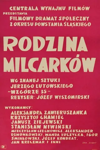 Plakat: Rodzina Milcarków