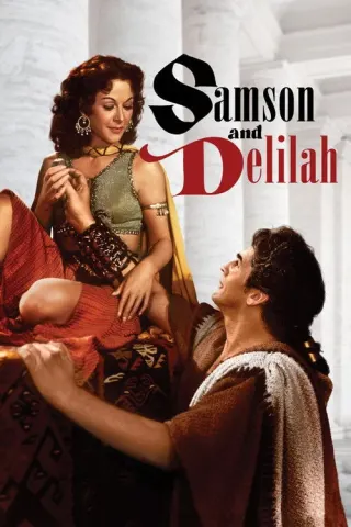 Plakat: Samson i Dalia