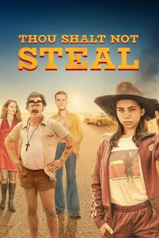 Plakat: Thou Shalt Not Steal