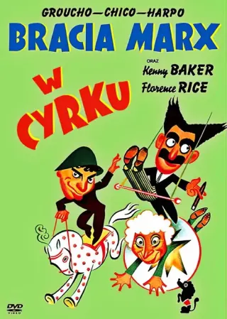 Plakat: Bracia Marx w cyrku