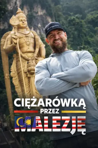 Plakat: Ciężarówką przez Malezję