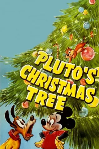 Plakat: Pluto i choinka