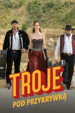 Plakat: Troje pod przykrywką