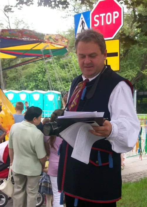 Marek Szołtysek – historyk, aktor