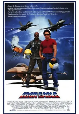 Plakat filmu Żelazny Orzeł